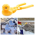 Miniatyrbild 3 av 4: Snöbollsformare med Ögon Söt Lätt att Släppa Formpressad Kreativ Färgkognition Gul Anka Modell Snöboll
