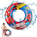 Miniatyrbillede 1 af 3: Svømmering til børn, holdbare oppustelige pool floats, havfrue anime gummi flydering, flydende sommer strandfest for 4-9 børn og vandsport B