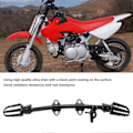 Miniatyrbilde 5 av 5: 2024 Fotpinner Monteringsbrakett Stål Legering Svart Erstatning for CRF50 50cc 70cc 110cc 125cc Pit Bikes