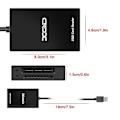 Miniatyrbild 5 av 5: Typ C USB 3.0 SD XQD Minneskortläsare Överföring kompatibel med M/G-serien kompatibel med OS Windows-dator (USB)