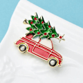 Miniatyrbillede 3 af 3: Emblemerede Bil Juletræ Brosche Pins Kvinder Mode Smykker Gave Trendy Broscher