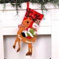 Miniatyrbild 4 av 5: Julstrumpor Jultomte Strumpa Xams Trädprydnader Barnpresenter Väska Spis Hängande Familj Deko