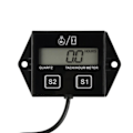 Miniatyrbillede 11 af 11: Motorcykel 2/4-takts motor omdrejningstæller timetæller måler LCD display vandtæt bil motor båd motorcykel digital omdrejningstæller