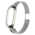 Pikkukuva 6 / 6: Milanese Loop -metallirannekoru Xiaomi Smart Band 8 hopea