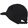 Pikkukuva 4 / 4: Unisex Pehmeälippainen Suorituskykyinen Juoksulippis Nopeasti Kuivuva Viileä Urheilulippis Kevyt Joustava Nylon Baseball-lippis UPF50+ black