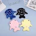 Miniatyrbilde 7 av 7: Plush Hai-Myntpung, Tegneserie Søt Myntpung med Glidelås, Pluss Tredimensjonal Myntlomme Hodetelefonveske Lommebok for Barn Black