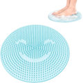 Miniatyrbillede 1 af 3: Fodmassager og skrubber til brusebad, silikone ryg skrubber til fødder