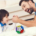Miniatyrbilde 2 av 5: Rubiks kube 3x3, 3x3 Dodekaeder Speed ​​Cube, Puzzle Speed ​​Cube for barn og voksne, svart