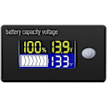 Miniatyrbillede 1 af 5: 12V Batterikapacitetsindikator LCD-display Voltmeter Temperaturtester til Li-ion Lifepo4 Blysyre