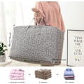 Miniatyrbilde 2 av 7: Klær Oppbevaringspose Dyne Oppbevaringsposer King Size Oppbevaringsposer for Dyner Klær Quilt Tepper Sengetøy Dyneposer Under Sengen Oppbevaringsposer med Glidelåser Grey 75L*6PCS