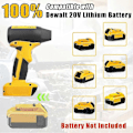 Miniatyrbild 3 av 5: Mini Jet-Dry Blåsfans Handhållen Sladdlös Borstlös Dammblåsa Multifunktionell 4 Lägen Elektrisk Luftdammsugare For Bosch