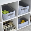 Miniatyrbilde 4 av 4: Oppbevaringskurv Foldbar filt oppbevaringsboks