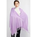 Miniatyrbilde 3 av 5: Dame Skjerf Pashmina Sjal og Wraps for Bryllup Skjerf for Kvinner Vinter Lavender