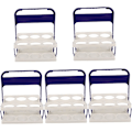 Miniatyrbild 1 av 5: 5-pack ölburkshållare Vikbar ölburk Beer Bottle Rack Återanvändbar Dryckeshållare Vikbar Mugghållare