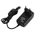 Miniatyrbild 1 av 5: AC-adapter för 4b Strömförsörjning 5V 3A Typ-C med På/Av-knapp USB-C Laddare EU-kontakt Ft