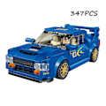 Miniatyrbillede 2 af 2: Superbil Racer Byggeklodser Klassisk Model Legetøj til Børn