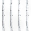 1500w R7s 254mm Halogenlampor, 4-pack banx3