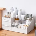 Miniatyrbillede 5 af 10: Makeup Organizer Skrivebordsorganisator White