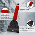 Miniatyrbillede 3 af 6: Bilrude Skraber (2-pak) Black&Red