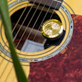 Pikkukuva 2 / 11: 2-in-1-kitaran kostutin hygrometrin lämpötila-kosteusmittari akustiselle kitaralle ukulele viululle soittimelle ilman paristoa