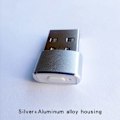 Miniatyrbillede 5 af 7: Muse Jiggler Uopdagelig Automatisk Bevæger USB Port Shaker Sort Black