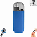 Miniatyrbilde 1 av 5: 2024 Cleanlook Bærbar Nesehårstrimmer, Cleanlook Nesehårstrimmer UK blue