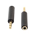 Miniatyrbilde 3 av 5: 2 stk Omtp til Ctia / Ctia til Omtp Hodetelefon Audio Adapter 3,5 mm Hodetelefonkonverter
