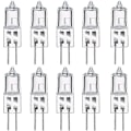 Miniatyrbild 1 av 5: Halogenlampor G4 20w 12v, Varmvit 2800k, Dimbar Transparent Kapsel 10