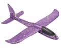 Leksaksflygplan för barn, flygande flygplan för pojkar och flickor Purple