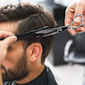 Miniatyrbilde 5 av 5: Hårklippesaks Profesjonell Hjemmeklipp Barber Salon Tynnesakssett med Kam