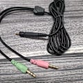 Miniatyrbilde 4 av 5: UNP PC-kabel for Game One, PC 373D, GSP350 Headset Forlenget og Pålitelig Ledning