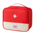 Mini Bärbar Medicinväska Mini Tom Medicinväska Multifunktionell Utomhusväska Red Extra Large