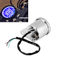 Miniatyrbillede 3 af 5: Universal Motorcykel Digital LED LCD Kilometertæller Speedometer Tacho Sølv