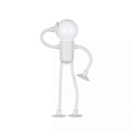 Miniatyrbillede 1 af 5: Skiftende Form Sjov Sportsmand Natlys, 2024 Nyeste DIY Form Natlys White