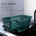 Miniatyrbillede 2 af 5: Dobbeltlags Køkken Opvask & Redskaber Tørrestativ, Opvasketørrestativ Green