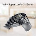 Miniatyrbilde 2 av 5: Passer til 3-15 mm hårklipperkam for QC5510 QC5530 QC5550 QC5560 QC5570 QC5580 hårklipper erstatningskam