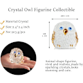 Miniatyrbillede 3 af 7: Krystalugle Figur Collectible, Guldmalet Glasdyr Ornamenter, Glasugle Papirvægt Hjemmebord Dekoration