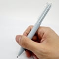 Miniatyrbillede 2 af 7: Tilbagetrækkende sorte gelpenne med blæk, 0,5 mm fin spids, sæt med 5 gelpenne (sorte)