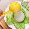 Miniatyrbild 6 av 6: 2-pack Runda Rispaddlar Icke-klibbiga Potatis Matserveringsskedar Skopa Risked Sushiformar Servering Risspatel