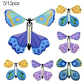 Miniatyrbilde 9 av 10: Magiske flygende sommerfugler flygende kort 10 stk