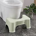 Pikkukuva 2 / 4: Kylpyhuoneen Squatty Potty -jakkara, WC-jakkara raskaana oleville, WC-jalkajakkara Green