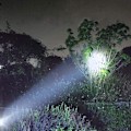 Miniatyrbilde 7 av 7: Solcelle/Ladesbar Multifunksjons LED-lommelykt med 1000 Lumen, Nødstrobelys og 1200 mAh Batteri, Nødstromforsyning og USB