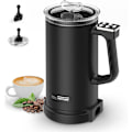 Miniatyrbilde 1 av 7: 4-i-1 Melkeskummer, Elektrisk Automatisk Kaffe Melkeskummer, Temperaturkontrollert Melkeskummer