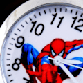 Miniatyrbild 2 av 3: Spindelmannen Quartz Klocka för Barn Pojkar Tecknad Spider-Man Syntetiskt Läder Armbandsur Present Red