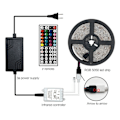 Miniatyrbild 3 av 5: 5 meter LED-remsa med RGB / Ljusslinga / LED-remsa multifägg