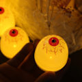 Miniatyrbillede 3 af 5: 12-pak trykte horror falske øjenlys Halloween Jul