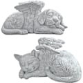 Miniatyrbillede 4 af 5: Design Mindegravsten til Kattedyr, Ængel Æresstatue, polyresi