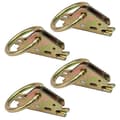 E-Track O-Ring Fästankare för E-Track Fästsystem, Säkra Last i Slutna/Flaksläp, Lastbilar (4-pack)