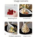 Miniatyrbilde 4 av 6: Langskaftet Sil med Håndtak - Pastaøse, Pasta Sil, Vask Frukt & Grønnsaker, Sil med Håndtak, Silkurv, Sil & Server (Pastaøse)