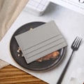 Miniatyrbillede 5 af 7: INF Slim kortholder i ægte læder tegnebog 6 kort slots Grey